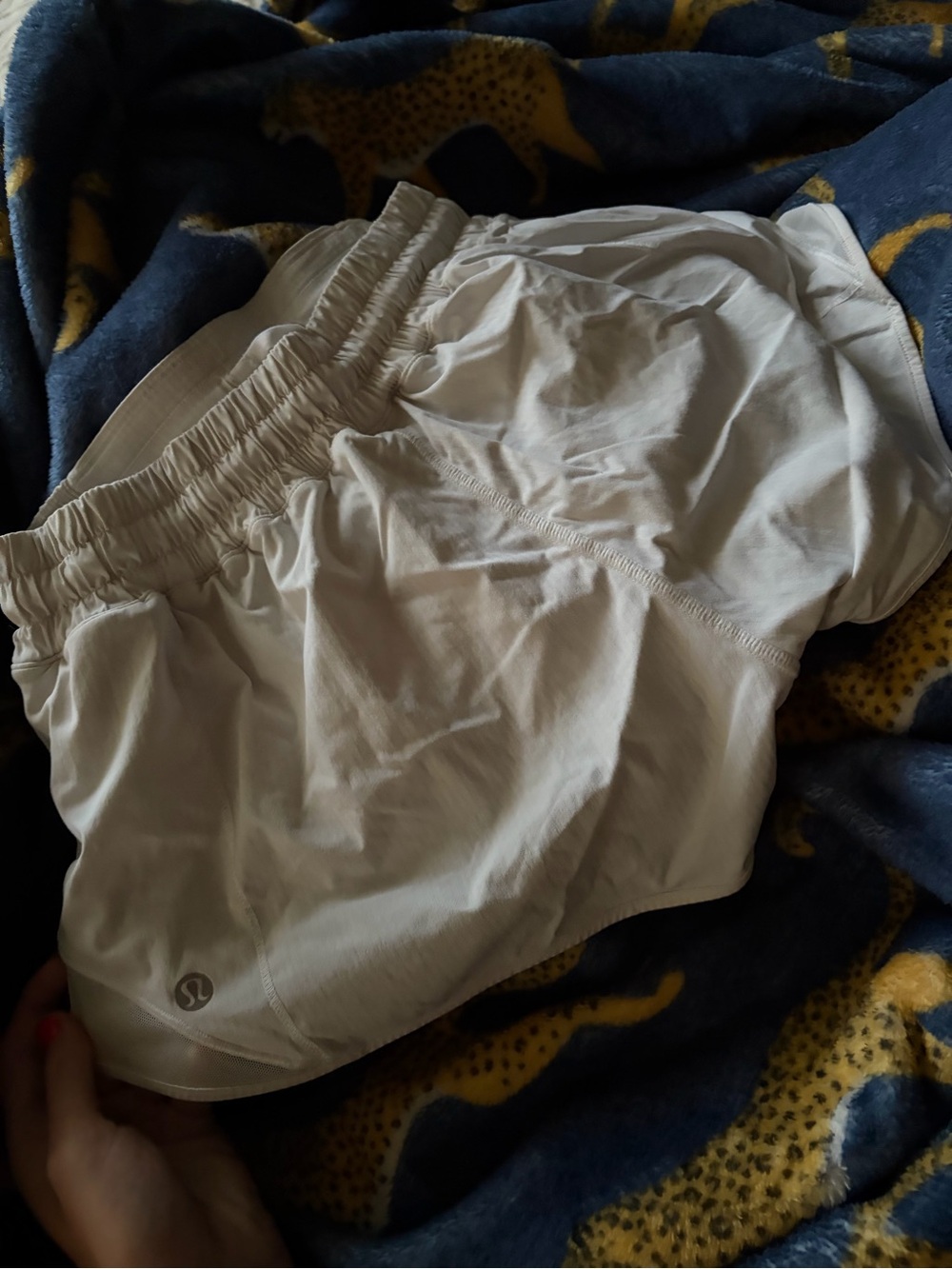 lululemon athletica Light Beige Athletic Shorts